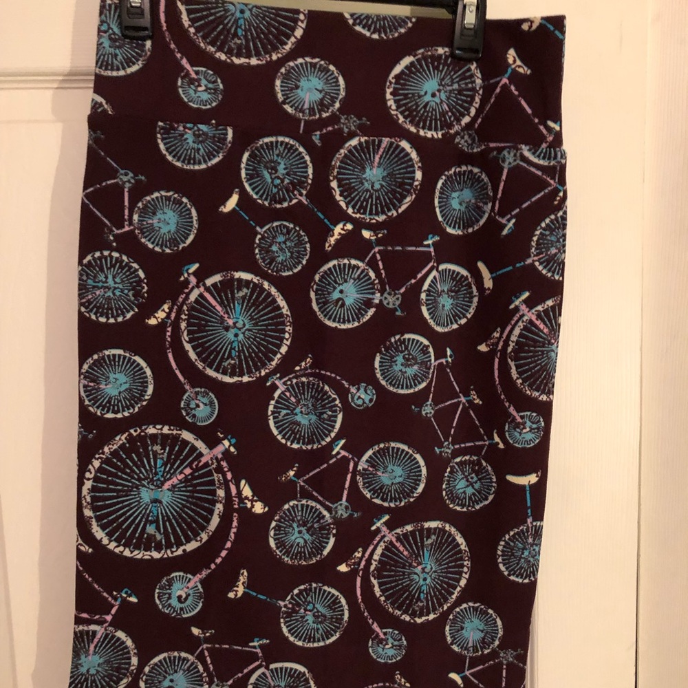 Unicorn Bicycle LuLaRoe Skirt